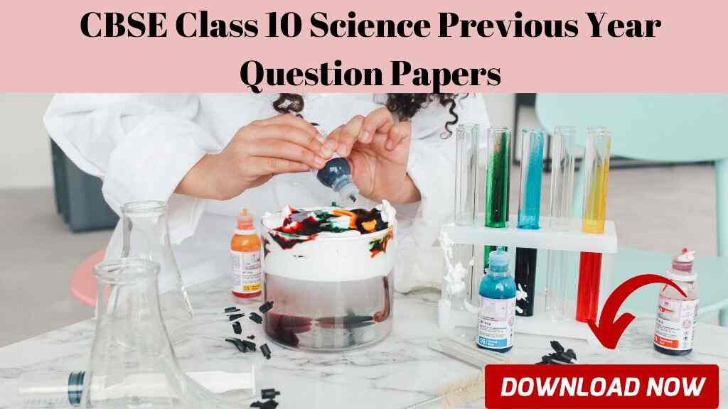 CBSE Class 10 Science Previous Year Question Papers