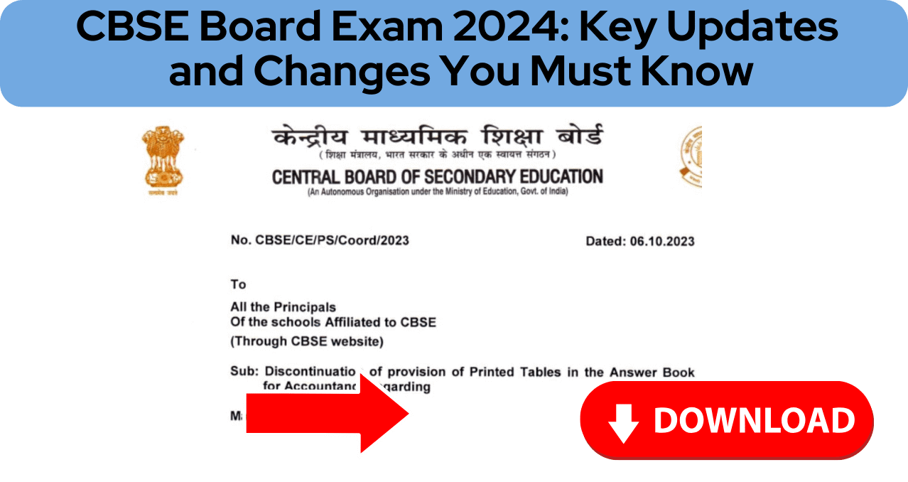 CBSE Board Exam 2024 Key Updates And Changes You Must Know Smart Classes   CBSE Board Exam 2024  