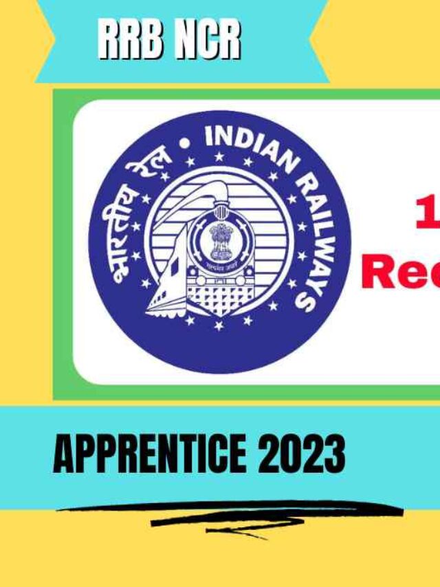 RRB NCR Apprentice 2023