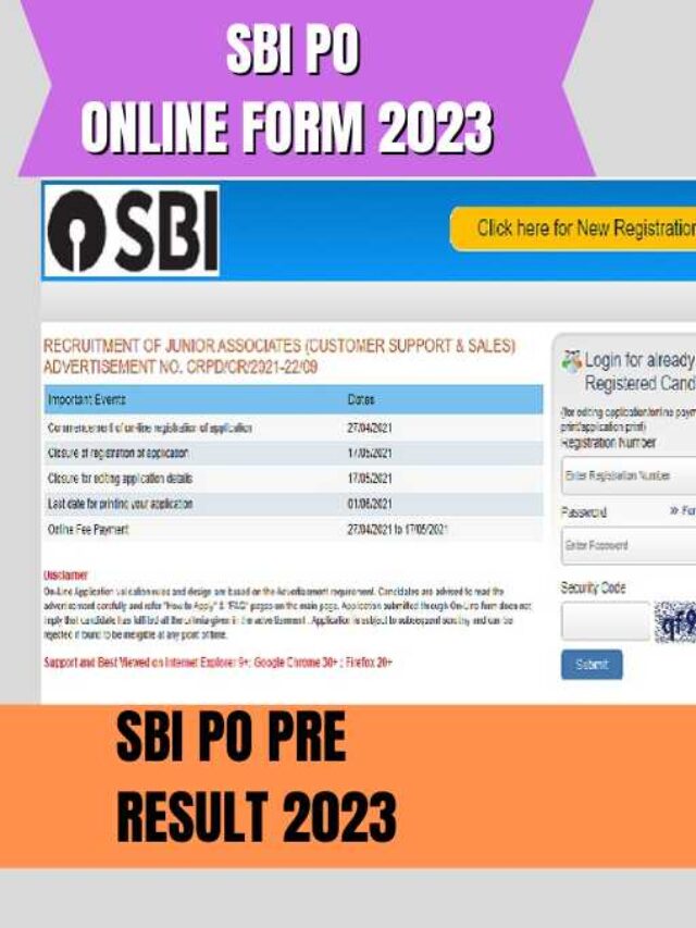 SBI PO Pre Result 2023