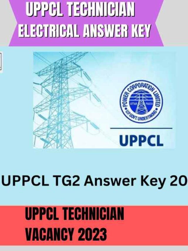 UPPCL Technician Electrical Answer Key