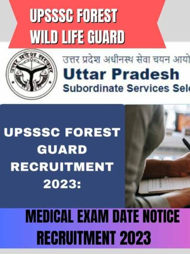 UPSSSC Forest / Wild Life Guard 2019