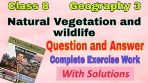 Natural Vegetation and Wildlife